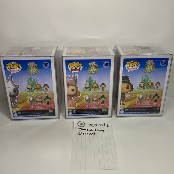 The Wizard of Oz 85th Anniversary Funko Pop! (3) - Picture 6 of 10